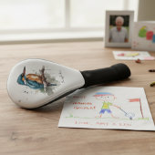 De sereniteit van de Kingfisher Golfheadcover