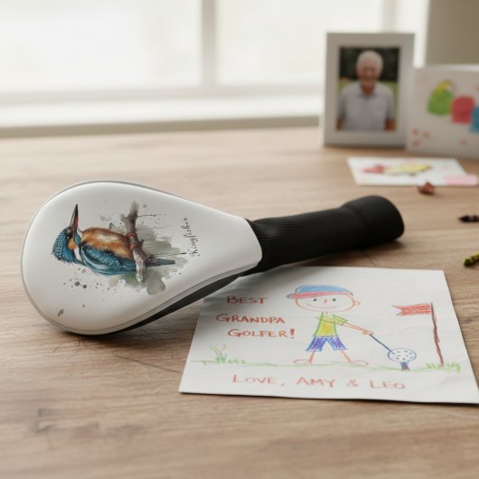 De sereniteit van de Kingfisher Golfheadcover