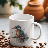 De sereniteit van de Kingfisher Koffiemok