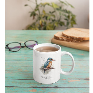 De sereniteit van de Kingfisher Koffiemok