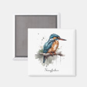 De sereniteit van de Kingfisher Magneet (Voorkant / Achterkant)