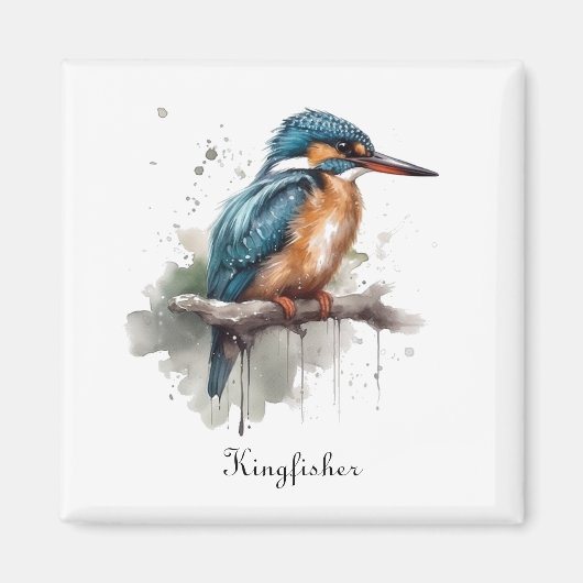 De sereniteit van de Kingfisher Magneet (Voorkant)