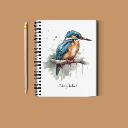 De sereniteit van de Kingfisher Notitieboek