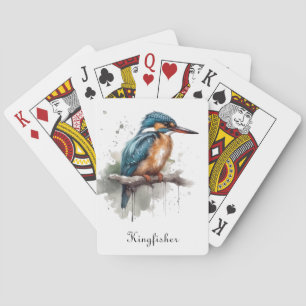 De sereniteit van de Kingfisher Pokerkaarten