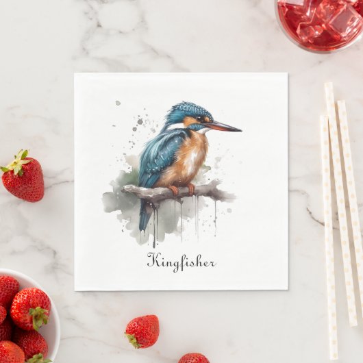 De sereniteit van de Kingfisher Servet (Insitu)