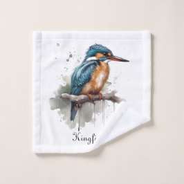 De sereniteit van de Kingfisher Washandje