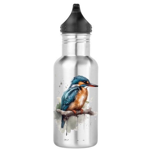 De sereniteit van de Kingfisher Waterfles (Rechts)