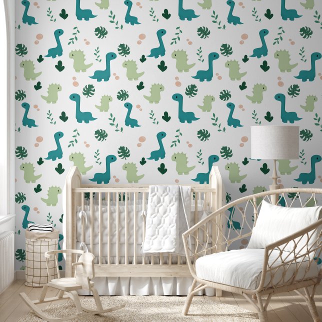 De Sereniteit van het Dinosaurustijdperk Behang (Kinderen)