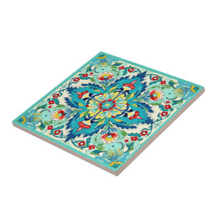 De sereniteit van Iznik Sultan Tegeltje