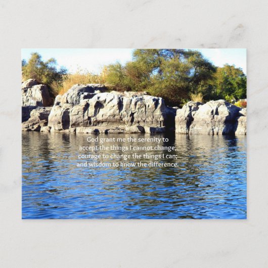 De Serenity Prayer Briefkaart (Voorkant)