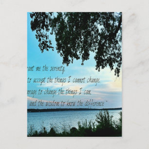 De Serenity Prayer Briefkaart
