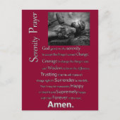 De Serenity Prayer Briefkaart (Voorkant)