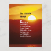 De Serenity Prayer Briefkaart (Voorkant)
