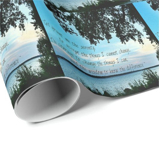 De Serenity Prayer Cadeaupapier (Rol Hoek)