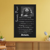 De Serenity Prayer Canvas Afdruk (Insitu (Woonkamer))