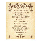 DE SERENITY PRAYER FOTO AFDRUK (Voorkant)