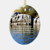 De Serenity Prayer Keramisch Ornament (Rechts)