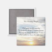 De Serenity Prayer magneet (Voorkant / Achterkant)