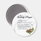 De Serenity Prayer Magnet (Voorkant / Achterkant)