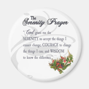 De Serenity Prayer Magnet