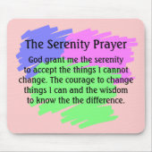 De Serenity Prayer Muismat (Voorkant)
