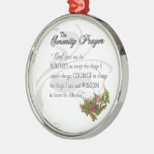 De Serenity Prayer Ornament (Links)