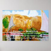 De Serenity Prayer Poster (Voorkant)