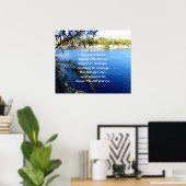 De Serenity Prayer Poster (Thuiskantoor)