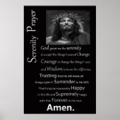 De Serenity Prayer Poster (Voorkant)