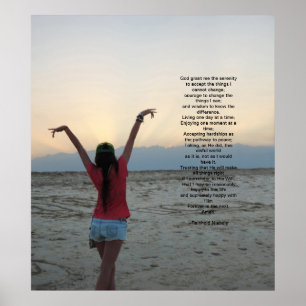 De Serenity Prayer Poster