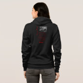 De Serenity Prayer Red Hammer Hoodie (Achterkant volledig)