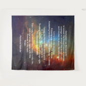 De Serenity Prayer Reinhold Niebuhr Wandkleed (Voorkant (horizontaal))