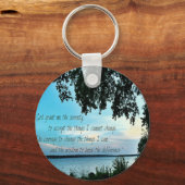 De Serenity Prayer Sleutelhanger (Voorkant)