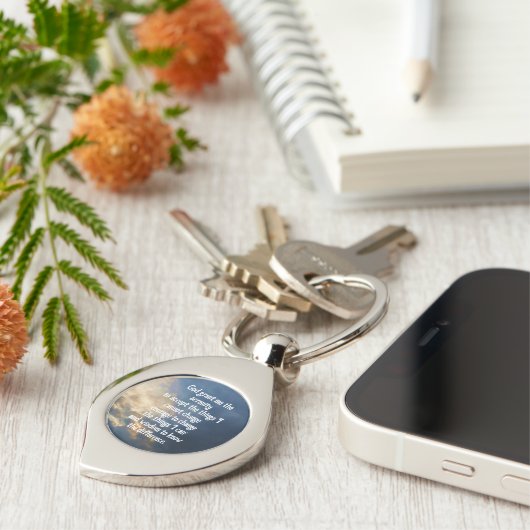 De Serenity Prayer Sleutelhanger (Zijkant)