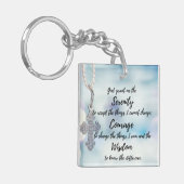 De Serenity Prayer Sleutelhanger (Voorkant Links)