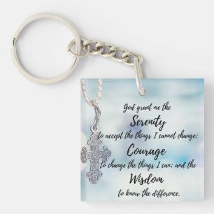 De Serenity Prayer Sleutelhanger