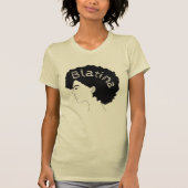 De serie "Afro Latina" Blatina themed Tshirt (Voorkant)