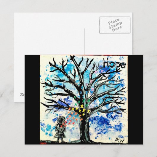 De serie: Hoop Briefkaart (Voorkant / Achterkant)