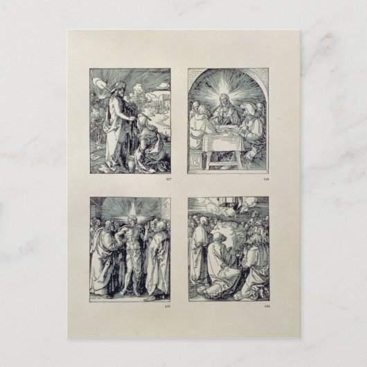 De serie "kleine passie" briefkaart (Voorkant)
