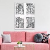 De serie "kleine passie" canvas afdruk (Insitu (Woonkamer))