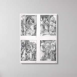 De serie "kleine passie" canvas afdruk