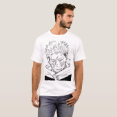 De serieuze Itadori T-shirt (Voorkant volledig)