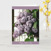 De Seringen van het moederdag Kaart (Gele Bloem)