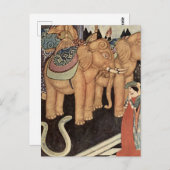 "De Serpent Prince" van Edmund Dulac Briefkaart (Voorkant / Achterkant)