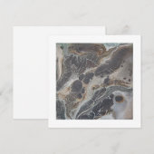 de serpent vierkant flatcard bedankkaart (Voorkant / Achterkant)