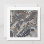 de serpent vierkant flatcard bedankkaart (Voorkant)