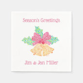 De servetten van de Klokken van het kenwijsje door (Voorkant)