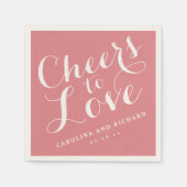 De Servetten van het huwelijk | Roze van het (Voorkant)