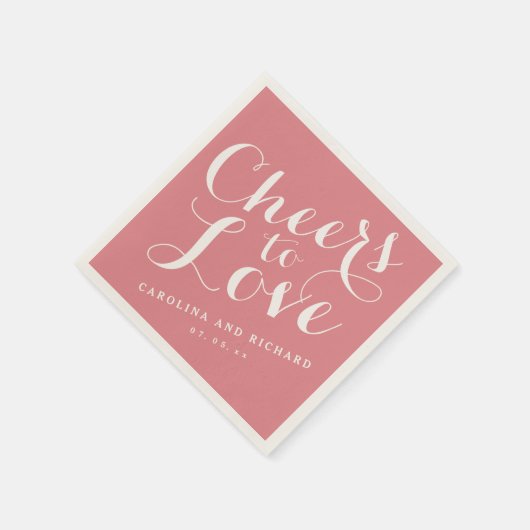 De Servetten van het huwelijk | Roze van het (Hoek)