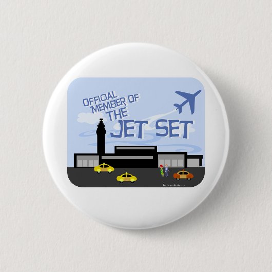 De set Jet. Ronde Button 5,7 Cm (Voorkant)